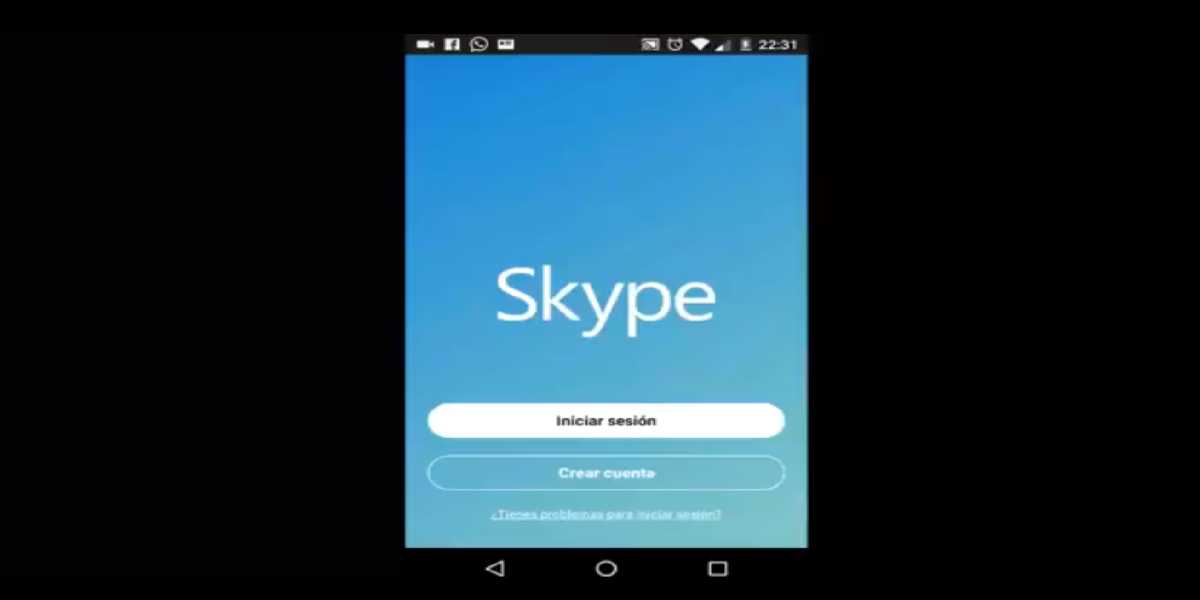 Descargar Skype en mÃ³viles
